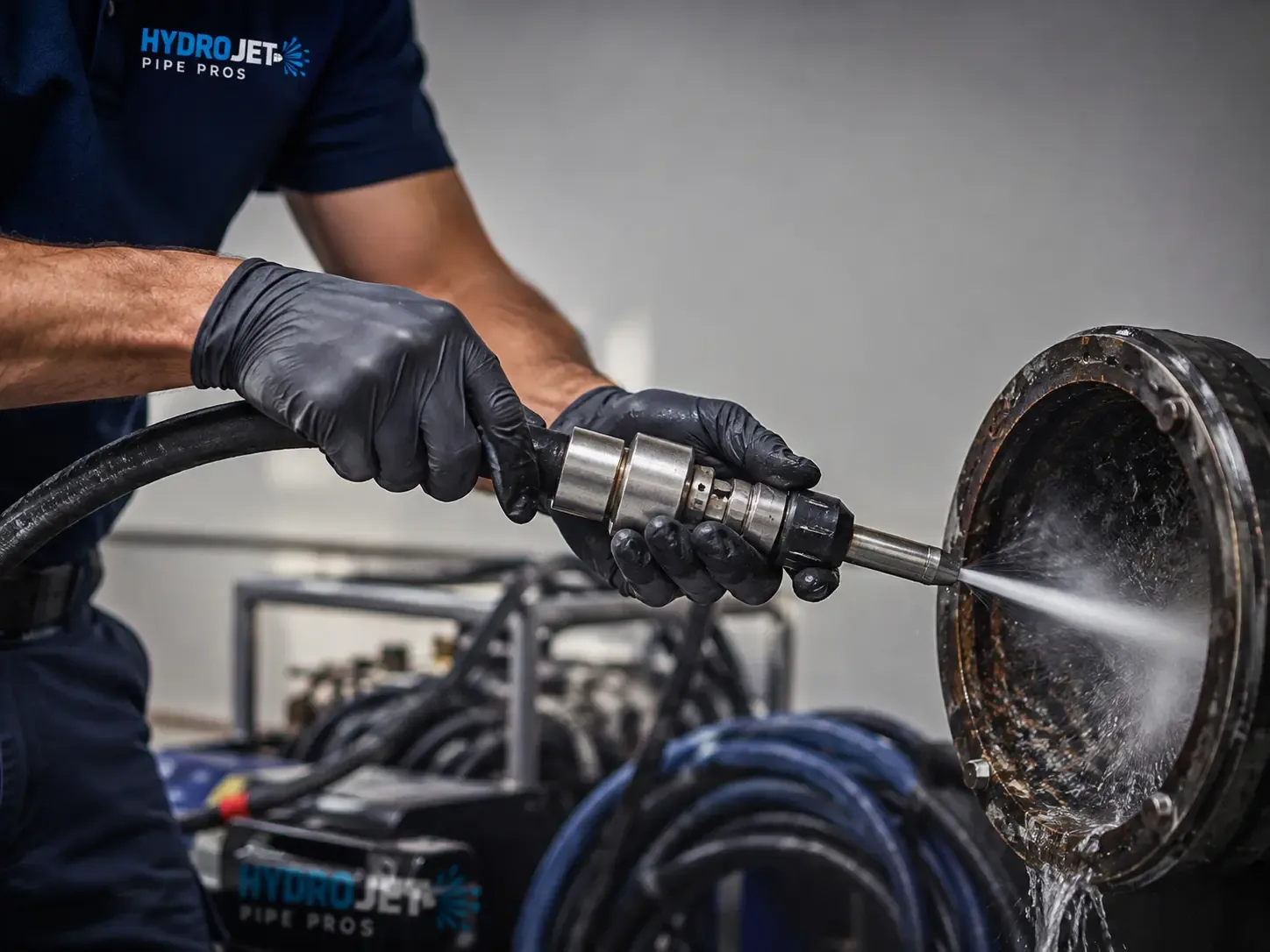 Hydro Jet Pipe Descaling in Falls Church, VA